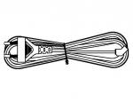 Hyperline KL-FCRD-2F-EU-1.8-BK