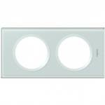 Legrand Celiane Смальта Белая Рамка 2 поста (2+2 мод) (069312)