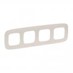 Legrand Valena ALLURE Слоновая кость Рамка 4-ая (754314)