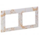 Legrand Valena LIFE Ампир белый Рамка 2-ая (754102)