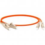 Hyperline FC-D2-50-LC/PR-LC/PR-H-2M-LSZH-OR