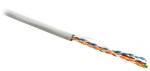 Hyperline UUTP4-C5E-S24-IN-PVC-GY-305 (UTP4-C5E-SOLID-GY-305) (305 м)