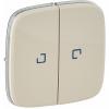  - Legrand Valena ALLURE Слоновая кость Клавиша 2-ая с подсветкой/индикацией (755226)