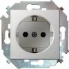  - Механизм розетки 1-м СП Simon15 16А IP20 250В с заземл. Schuko защ. шторки винт. клеммы бел. Simon 1591443-030