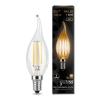  - Лампа светодиодная филаментная Black Filament 7Вт свеча на ветру 2700К E14 Gauss 104801107