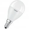  - Лампа светодиодная LED Star Classic P 75 8W/840 8Вт шар матовая 4000К нейтр. бел. E14 806лм 220-240В пластик. OSRAM 4058075210837