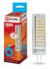  - Лампа светодиодная LED-JCD 6Вт 4000К нейтр. бел. G4 570лм 230В IN HOME 4690612036144