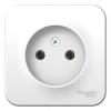  - Розетка 1-м ОП Blanca 16А IP20 250В без заземл. без защ. шторок бел. SE BLNRA000101