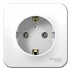  - Розетка 1-м ОП Blanca 16А IP20 250В с заземл. без защ. шторок бел. SE BLNRA010101