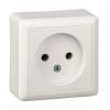  - Розетка 1-м ОП Хит 10А IP20 250В без заземл. без защ. шторок бел. SE RA10-131-B