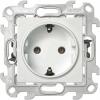  - Розетка 1-м СП Simon 24 16А IP20 2P+E Push&Go без защ. шторок механизм бел. Simon 2420434-030