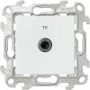  - Розетка телевизионная одиночная TV СП Simon 24 IP20 механизм бел. Simon 2450477-030